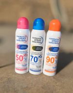اسپره ضد آفتاب sunscreen