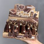 لیپ گلاس دونات آویزی